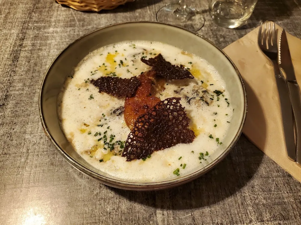 Risotto Au Parmesan Et Fois Gras Roti